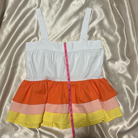 Colorblock tiered tank top - Picture 9 of 11